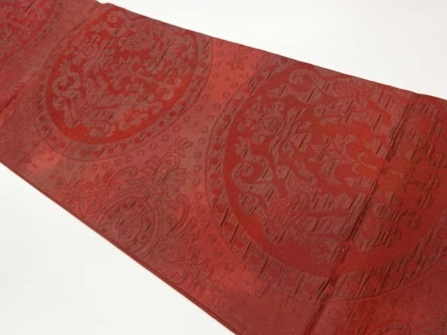 JAPANESE FUKURO OBI / MATELASSE / WOVEN ABSTRACT
